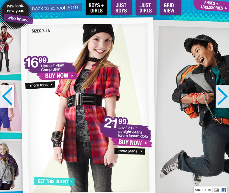 JCPenney – Back To School [Kids]